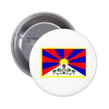 Bandera de Tíbet Pin