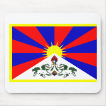 Bandera de Tíbet Tapete De Ratón