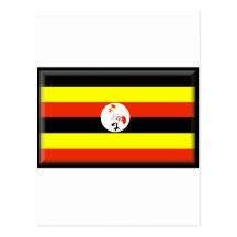 Bandera de Uganda Postal
