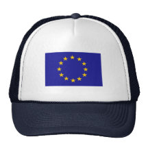 Bandera de unión europea gorra