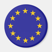 Bandera de unión europea imán