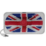 Bandera de Union Jack del Doodle del altavoz de Gr