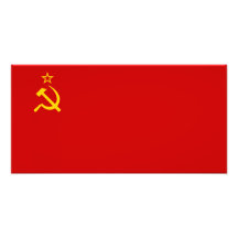 Bandera de Unión Soviética Arte Fotográfico