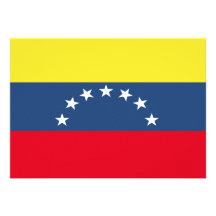 Bandera de Venezuela Comunicado Personalizado