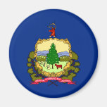 Bandera de Vermont Imán De Nevera
