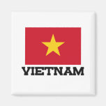 Bandera de Vietnam Imanes Para Frigoríficos