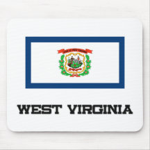 Bandera de Virginia Occidental Alfombrilla De Raton