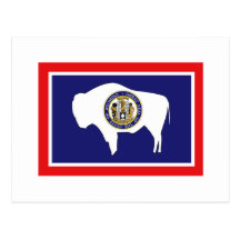 BANDERA DE WYOMING POSTAL