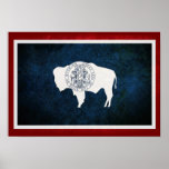Bandera de Wyomingite Impresiones