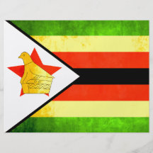 Bandera de Zimbambe Tarjetones