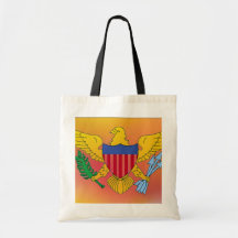 Bandera del bolso de las Islas Vírgenes Bolsa