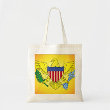 Bandera del bolso de las Islas Vírgenes Bolsas