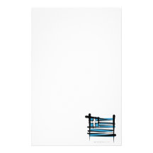 Bandera del cepillo de Grecia Papeleria De Diseño