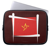 Bandera del cepillo de Vietnam Funda Portátil
