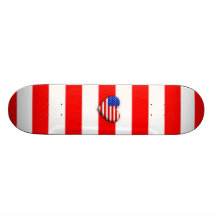 Bandera del corazón de Estados Unidos Patinetas Personalizadas