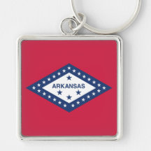 Bandera del estado de Arkansas Llavero