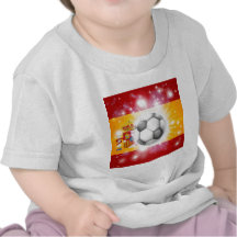 Bandera del fútbol de España Camisetas