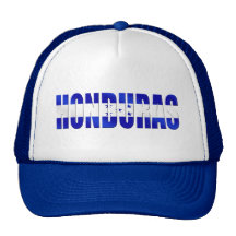Bandera del Honduran de los regalos del emblema de Gorro De Camionero