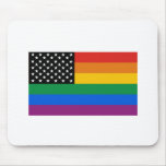 Bandera del orgullo gay tapetes de ratones
