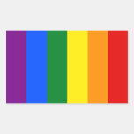 Bandera del orgullo totalmente gay rectangular altavoces