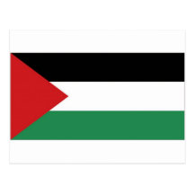 Bandera del palestino de Palestina Postal