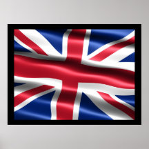 Bandera del Reino Unido - poster