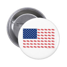 Bandera del Snowmobile Pin