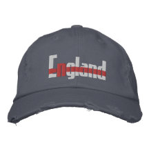Bandera del St. Jorte de la bandera de Inglaterra Gorra De Béisbol Bordada