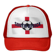 Bandera del St Jorte de Suráfrica del balón de fút Gorro De Camionero
