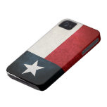 Bandera del Texan Case-Mate iPhone 4 Funda