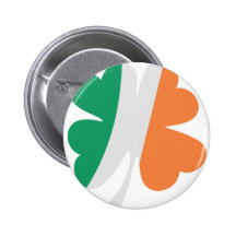 bandera del trébol del irland pins