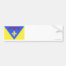 Bandera del Var Pegatina De Parachoque