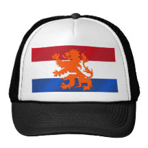 Bandera desenfrenada holandesa de Países Bajos del Gorras De Camionero