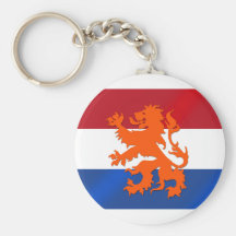 Bandera desenfrenada holandesa de Países Bajos del Llaveros