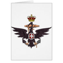 Bandera el puerto deportivo de Regia, Italia Tarjetas