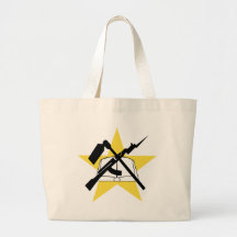 Bandera Ensignia de Mozambique Bolsa Lienzo
