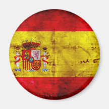 Bandera española imán de frigorífico
