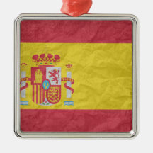 Bandera española ornamentos para reyes magos
