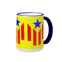 Bandera Estelada Catalana Tazas