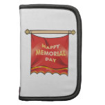 Bandera feliz del Memorial Day Planificadores