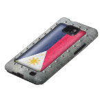 Bandera filipina industrial samsung galaxy SII funda