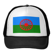 Bandera_gitana Gorras De Camionero