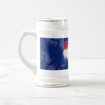 Bandera holandesa de la silueta del chica taza de café