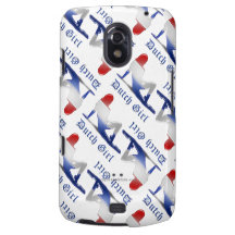 Bandera holandesa del chica galaxy nexus fundas
