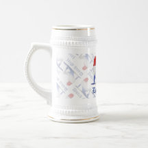 Bandera holandesa del chica tazas