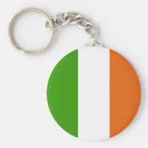 Bandera irlandesa llavero personalizado