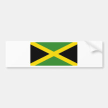 Bandera Jamaica Etiqueta De Parachoque
