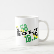 Bandera jamaicana de Usain Bolt Berlín 2 WR Tazas