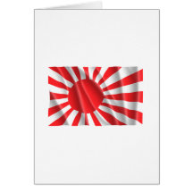 BANDERA JAPONESA TARJETÓN