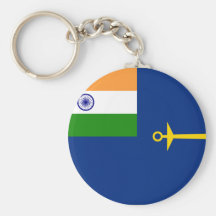 Bandera la India, la India del gobierno Llavero